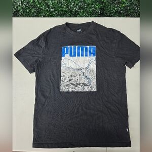 Men's Puma Black Shirt Size S
